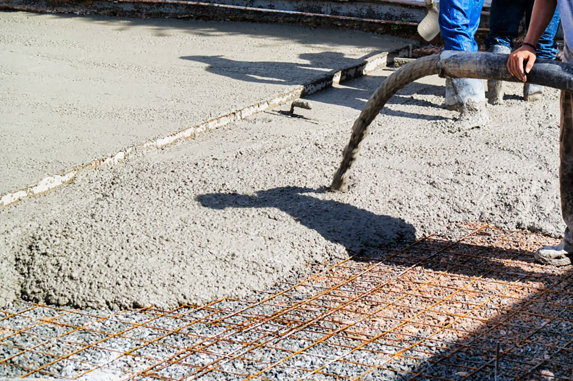 Доставка гидротехнического бетона для бетононасоса АБН